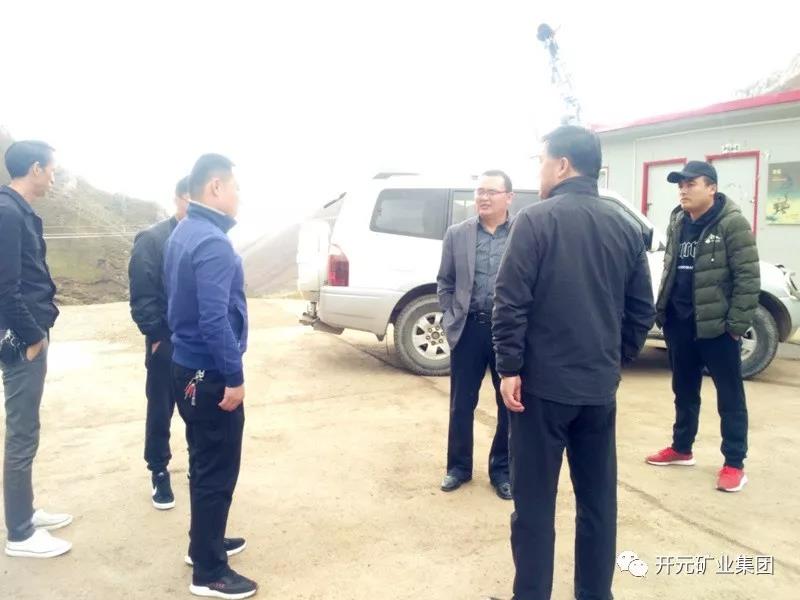 科學發展 統籌兼顧 穩步生產│州、縣國土資源局領導赴興海銅鑫進行年檢