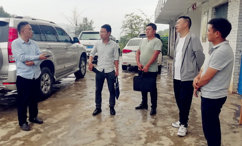 赫章縣委組織部對貴州開元黨建工作進行考核